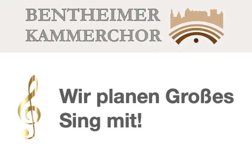 Wir pla­nen Gro­ßes – Sing&nbsp;mit!